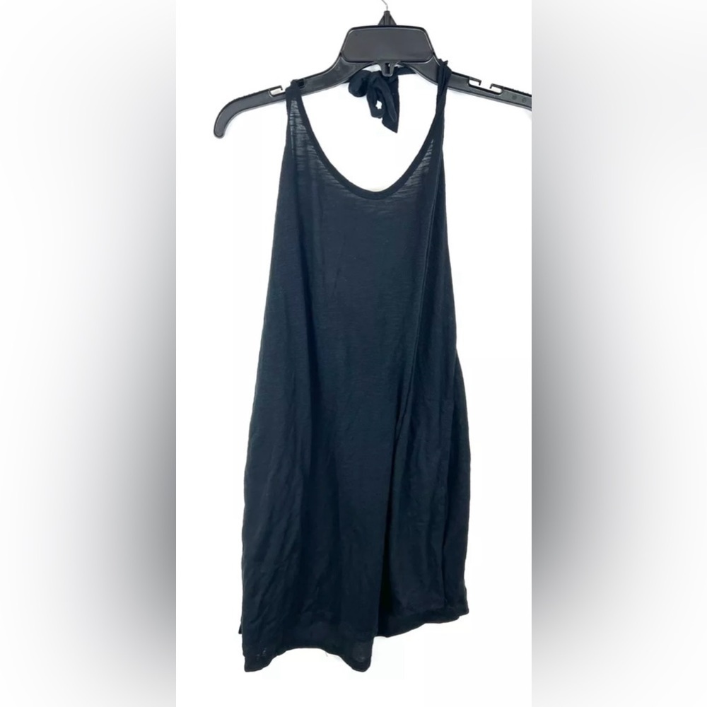 Becca Women’s Black Halter Beach Cover Up Dress Size S